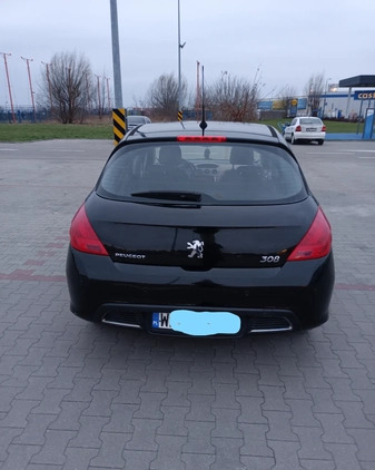 Peugeot 308 cena 14000 przebieg: 235094, rok produkcji 2008 z Szubin małe 16